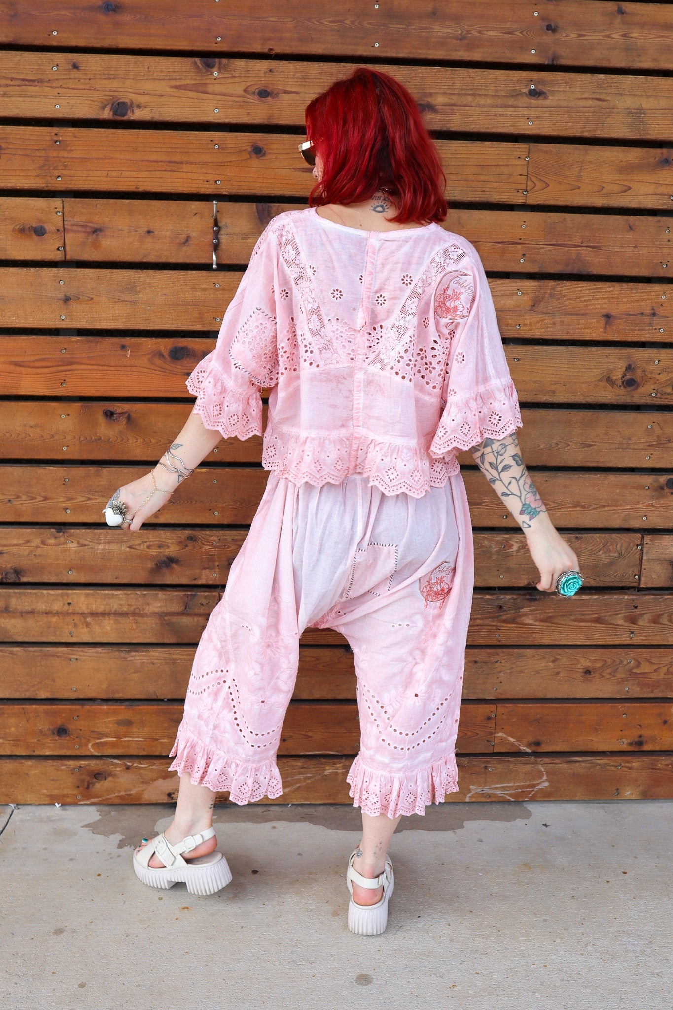 Softly Worn Bloomers in Sweet Rose - ivyandlavyboutique Jaded Gypsy