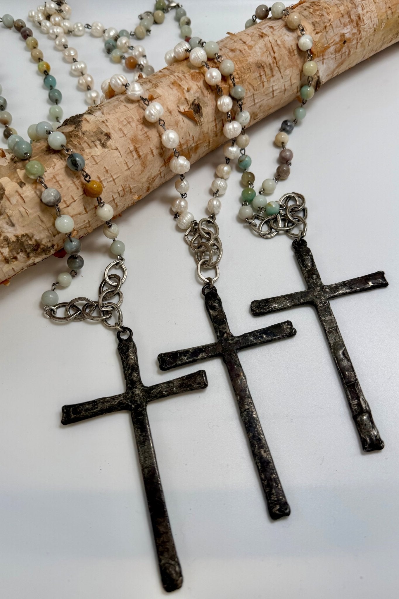 Soldered Cross Necklace - ivyandlavyboutique ivyandlavyboutique