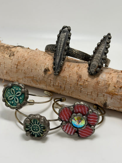 Soldered Cuff Bracelet - ivyandlavyboutique ivyandlavyboutique