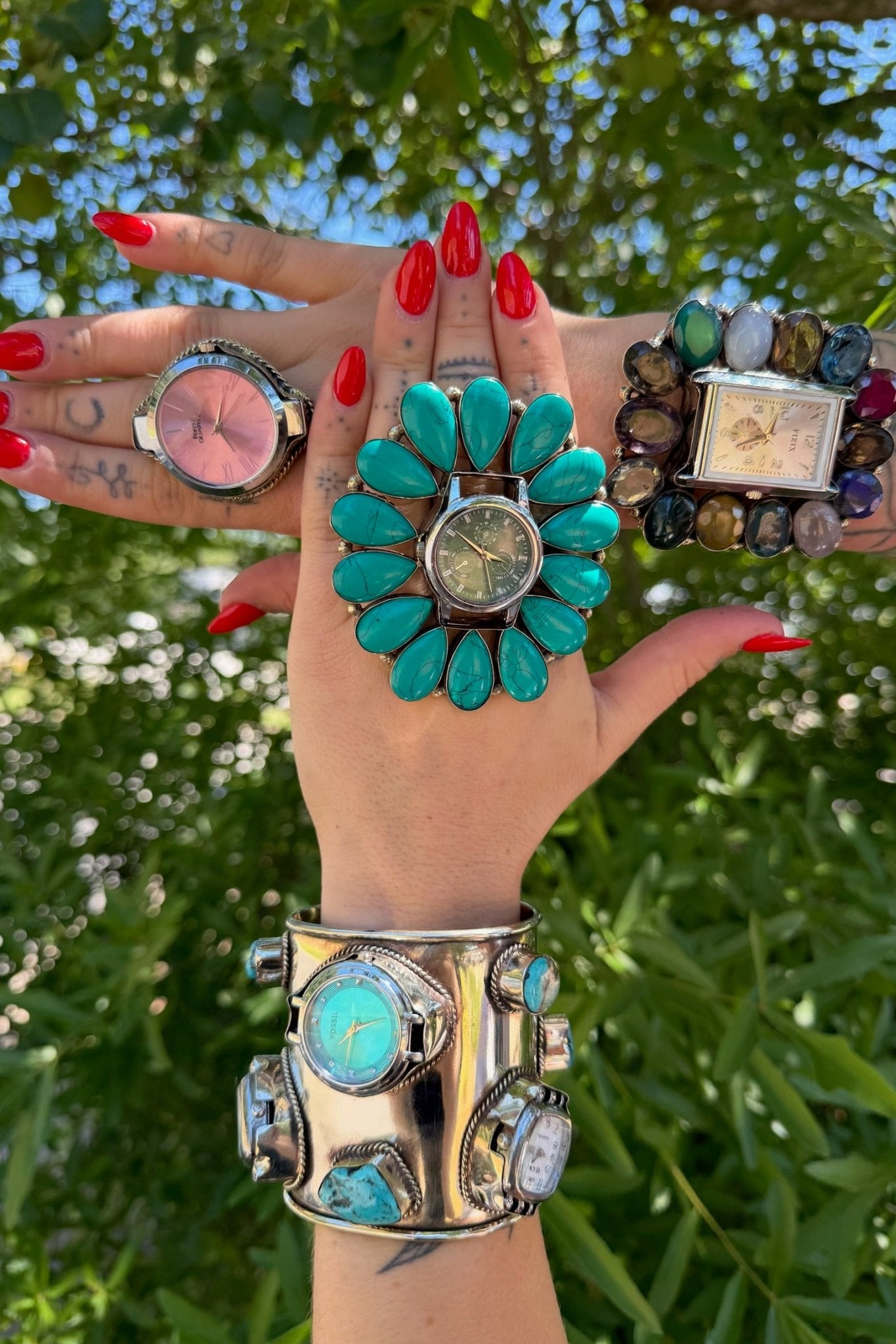 Something Blue Watch Ring - ivyandlavyboutique ivyandlavyboutique