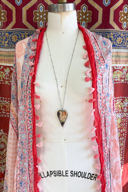 Spirit Lala: Large Angel Heart Pendant Necklace - ivyandlavyboutique Spirit Lala