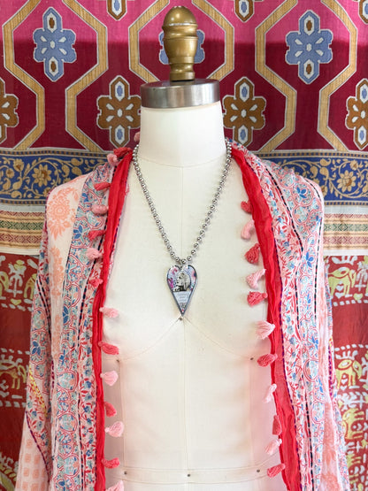 Spirit Lala: Large "Genius" Heart Pendant Necklace - ivyandlavyboutique Spirit Lala
