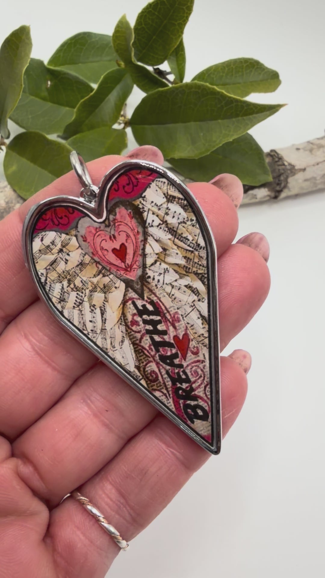 Spirit Lala: Large "No Limits" Heart Pendant Necklace - ivyandlavyboutique Spirit Lala