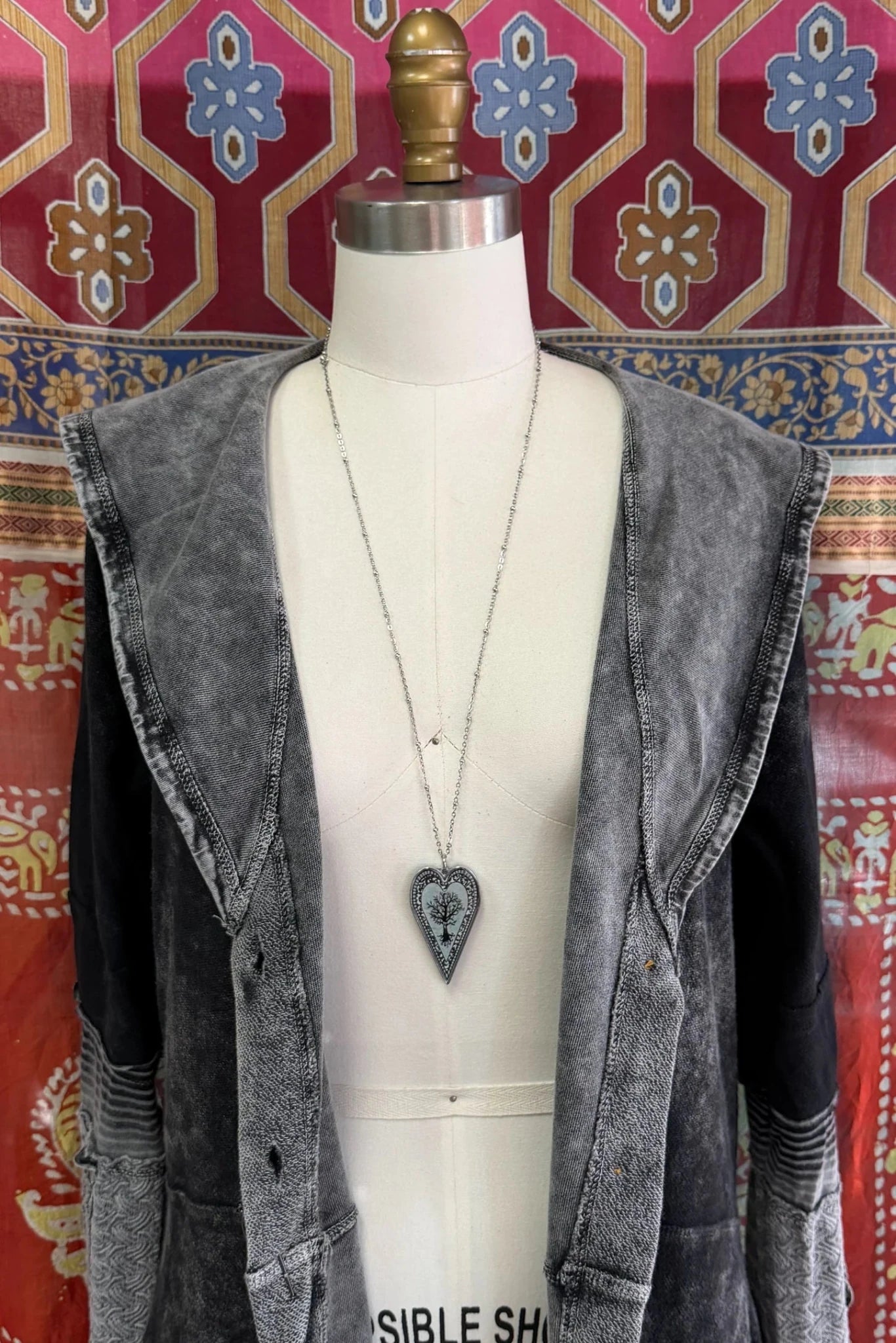 Spirit Lala: Large Tree of Life Heart Pendant Necklace - ivyandlavyboutique Spirit Lala