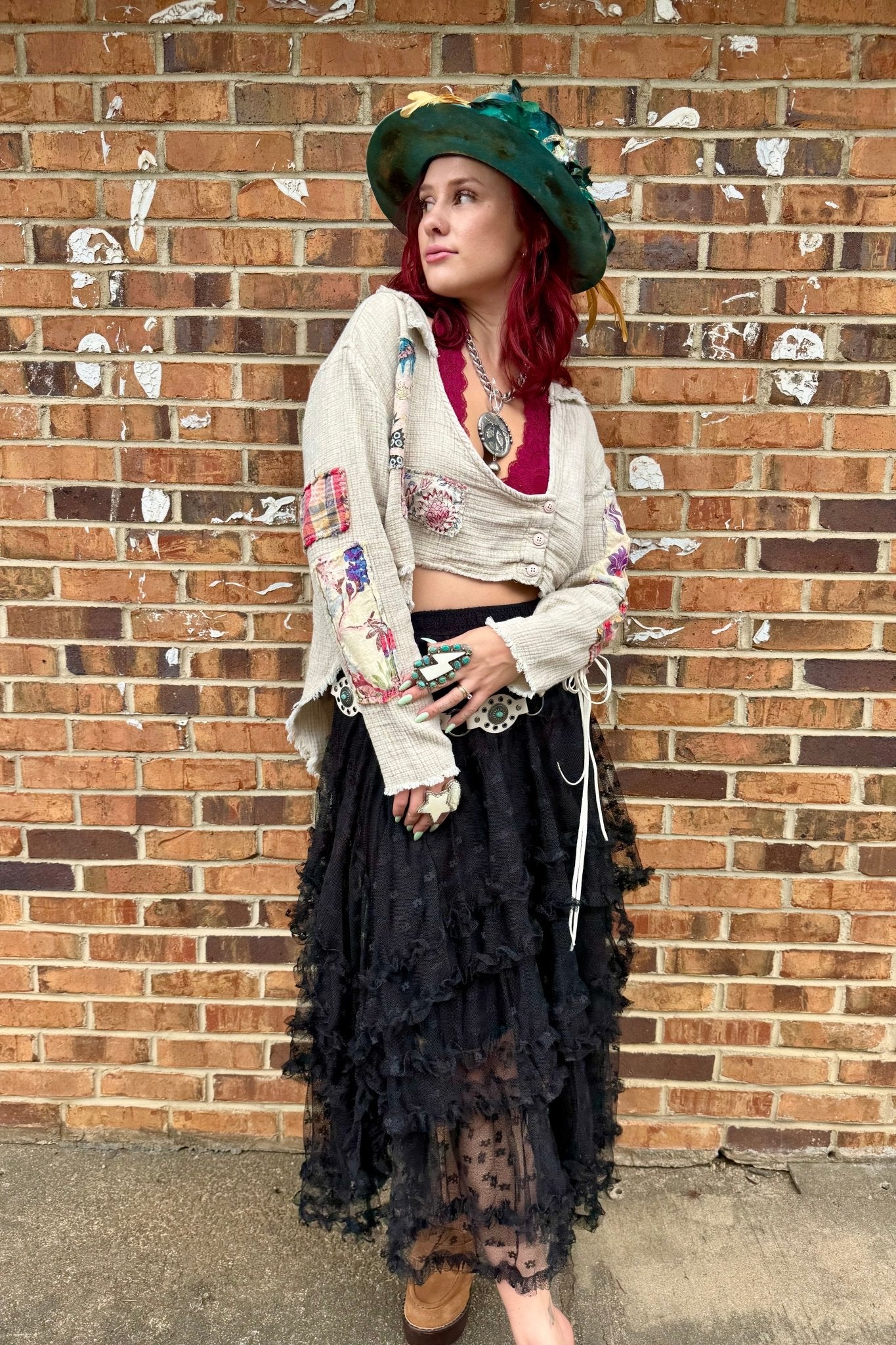 Splitting Ways Jacket in Taupe - ivyandlavyboutique Jaded Gypsy