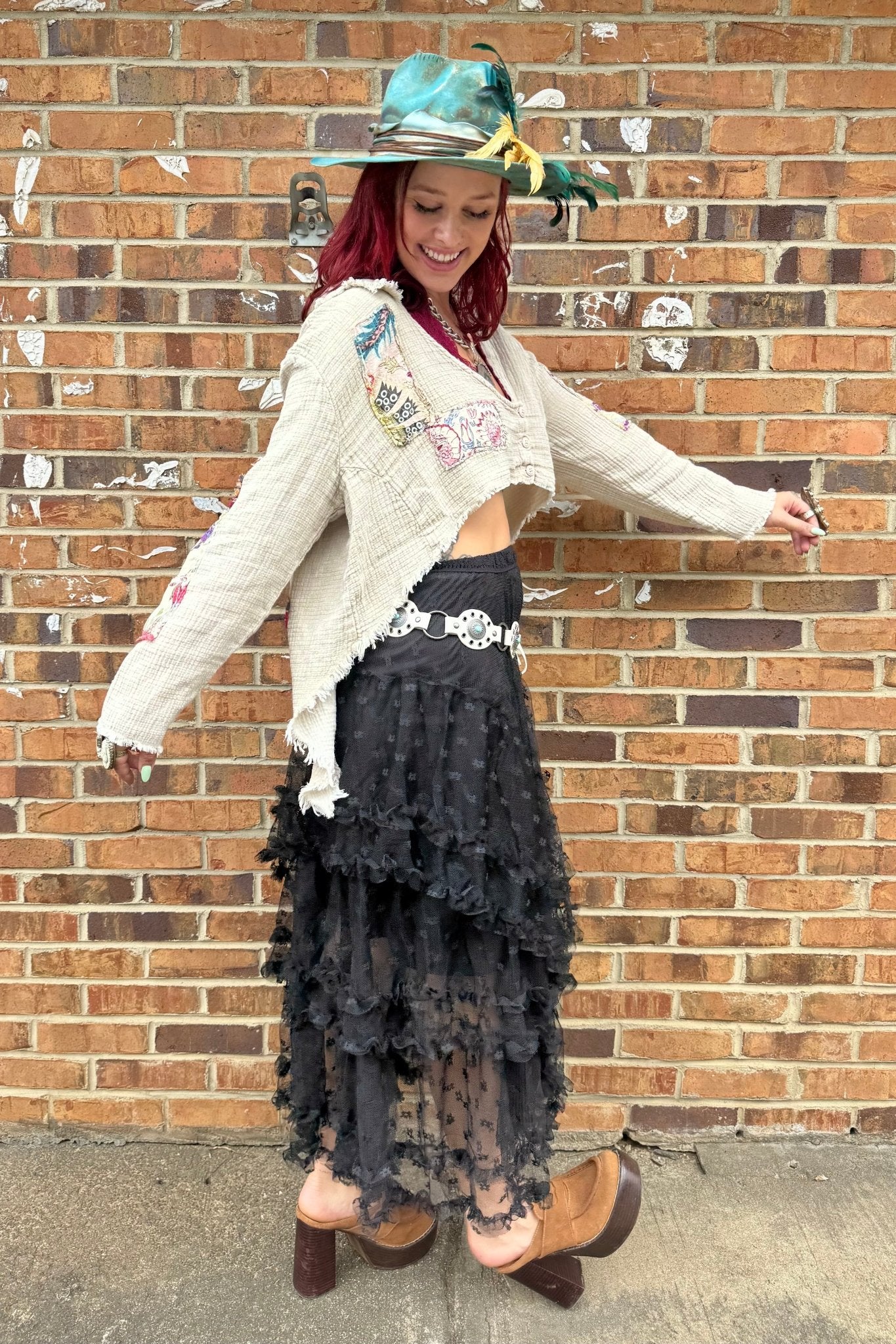 Splitting Ways Jacket in Taupe - ivyandlavyboutique Jaded Gypsy