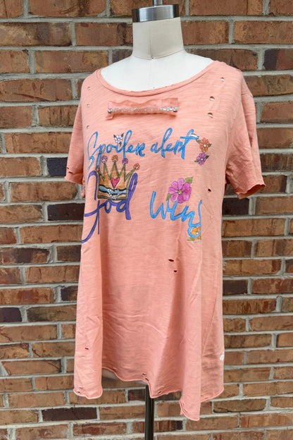Spoiler Alert, God Wins - ivyandlavyboutique A Rare Bird Shop