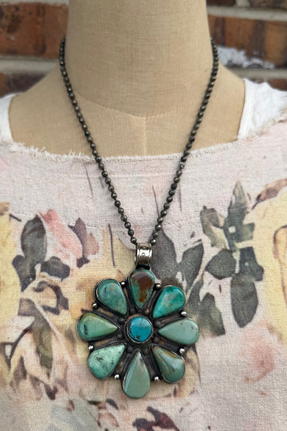 Squash Blossom Shortie Necklace - ivyandlavyboutique ivyandlavyboutique