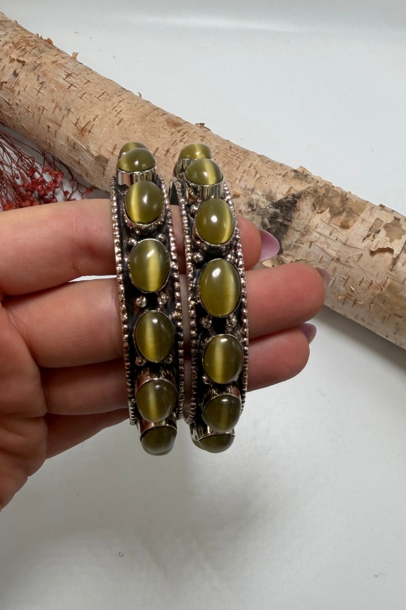 Stack them Up Bangles - Gemstone Asst. - ivyandlavyboutique ivyandlavyboutique