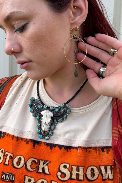 Stacked Circle Drop Chain Earring - ivyandlavyboutique ivyandlavyboutique