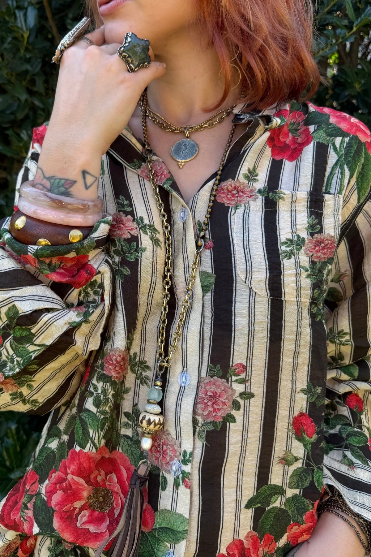 Star Dreamer Top In Rose - ivyandlavyboutique Jaded Gypsy