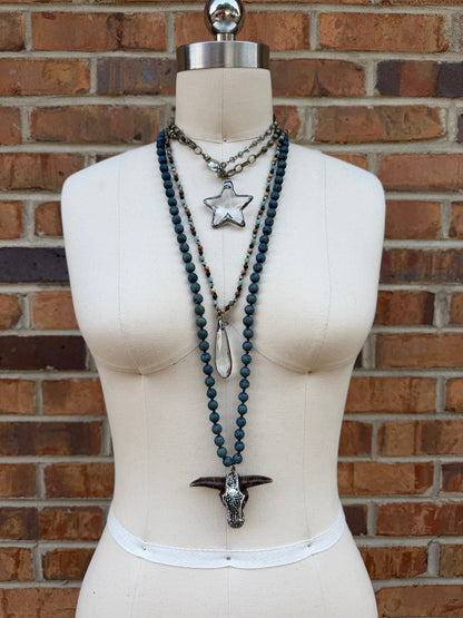 Star Flight Drop Necklace - ivyandlavyboutique ivyandlavyboutique