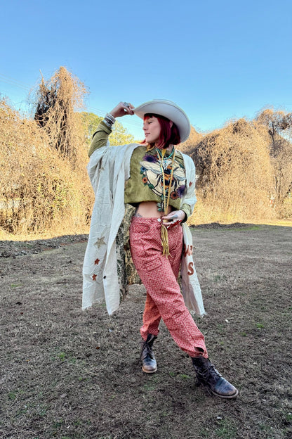 Star Girl Button down Duster Jacket - ivyandlavyboutique Oli&Hali