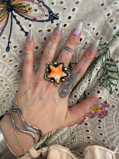 Starburst Star Ring - ivyandlavyboutique ivyandlavyboutique