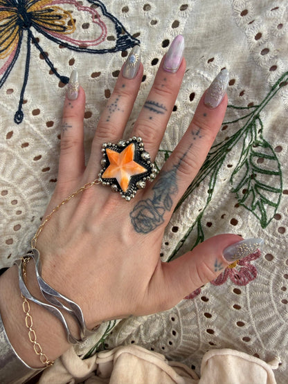 Starburst Star Ring - ivyandlavyboutique ivyandlavyboutique