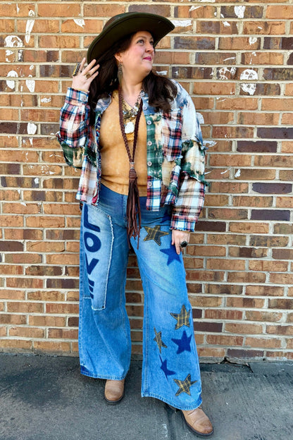 Starry Love Bootcut Pants - ivyandlavyboutique Oli&Hali