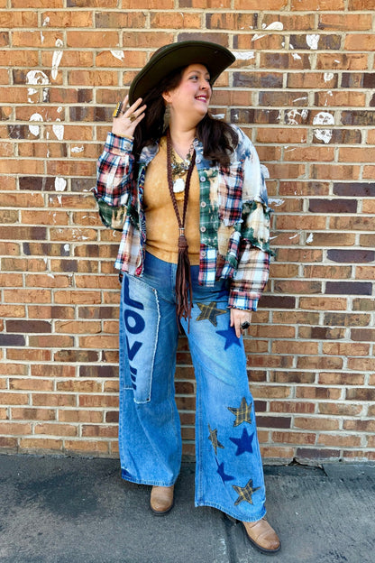 Starry Love Bootcut Pants - ivyandlavyboutique Oli&Hali