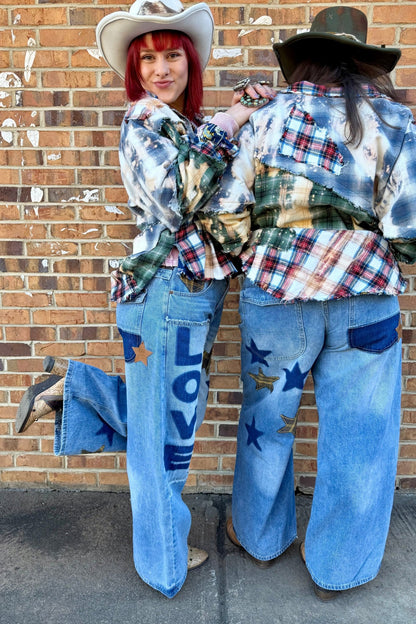 Starry Love Bootcut Pants - ivyandlavyboutique Oli&Hali