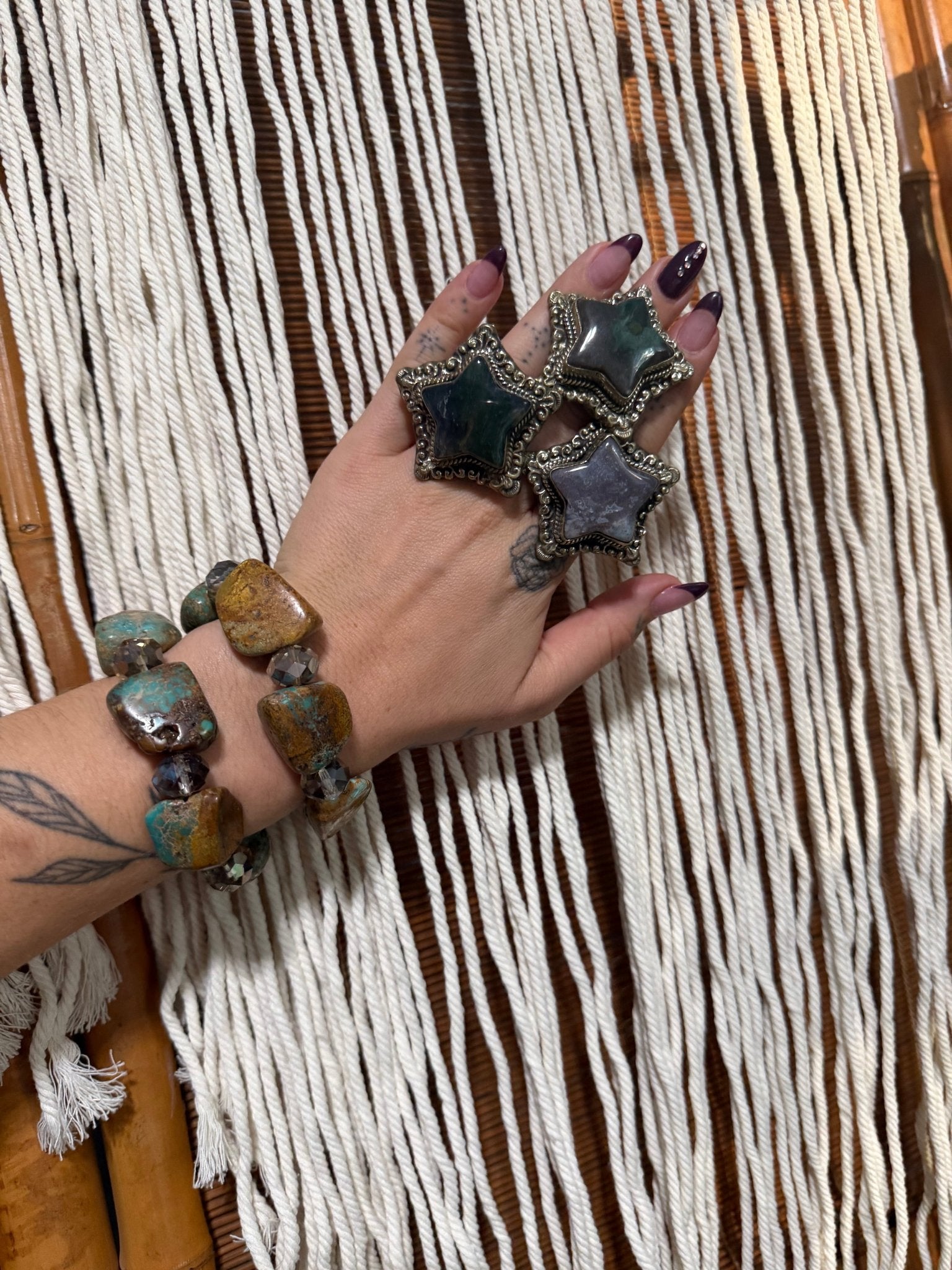 Stars in the Mist Rings - ivyandlavyboutique ivyandlavyboutique