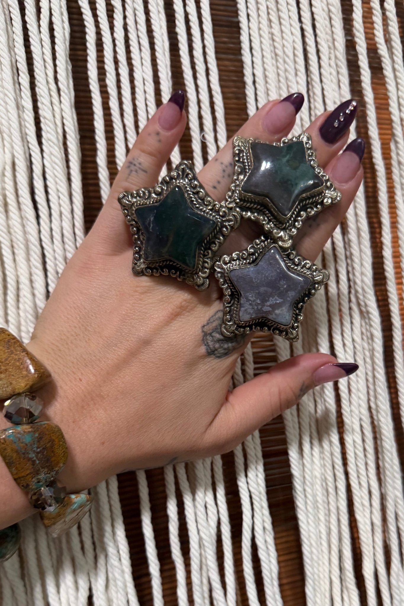 Stars in the Mist Rings - ivyandlavyboutique ivyandlavyboutique