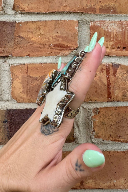 Stars Medium Ring - ivyandlavyboutique ivyandlavyboutique