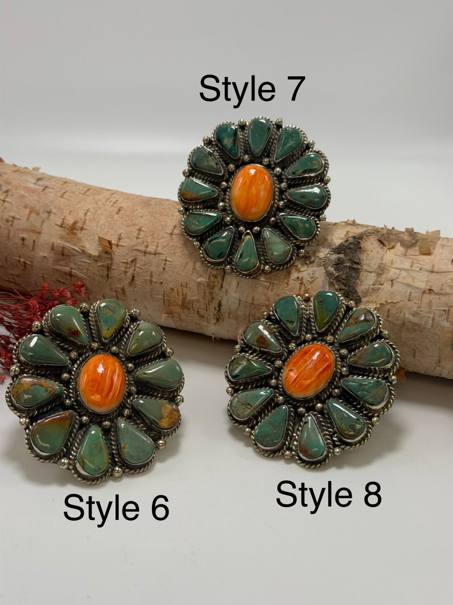 Statement Oval Flower Ring - ivyandlavyboutique ivyandlavyboutique