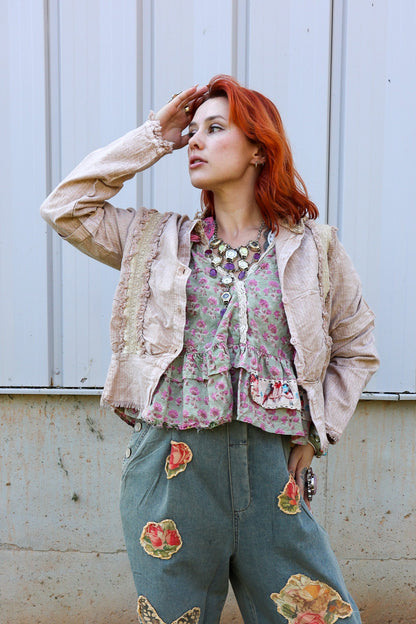 Stay Golden Top - ivyandlavyboutique Jaded Gypsy