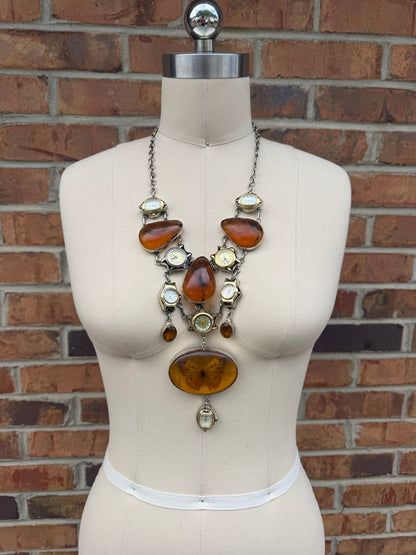 Stick in Time Resin Necklace - ivyandlavyboutique ivyandlavyboutique