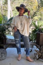 Stitched In Dreams Jeans - ivyandlavyboutique Jaded Gypsy