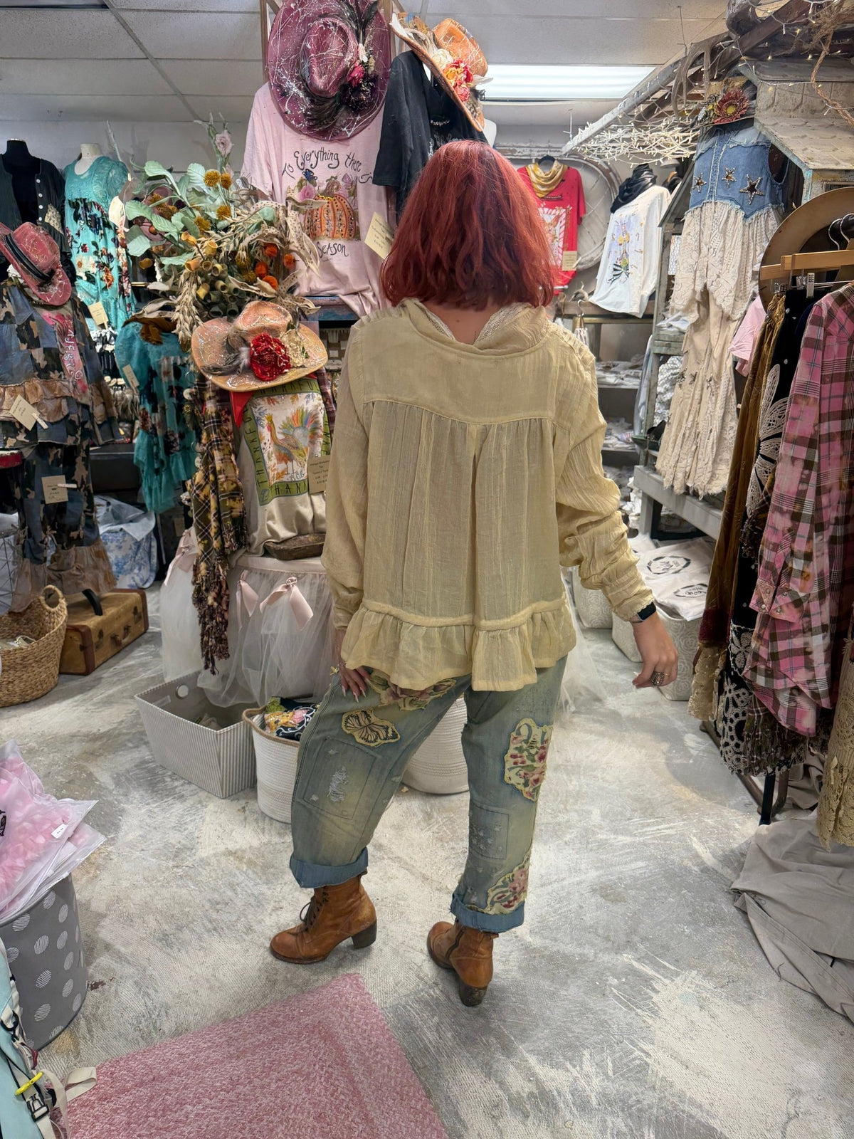 Stolen Kisses Off White - ivyandlavyboutique A Rare Bird Shop