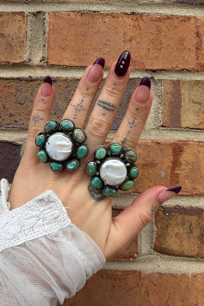 Stoned Flower - ivyandlavyboutique ivyandlavyboutique