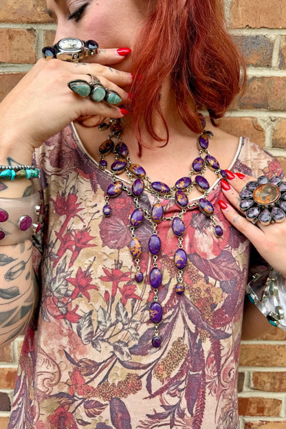 Stop In Your Tracks Statement Necklace - ivyandlavyboutique ivyandlavyboutique