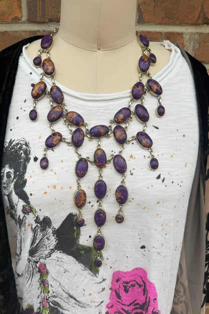 Stop In Your Tracks Statement Necklace - ivyandlavyboutique ivyandlavyboutique
