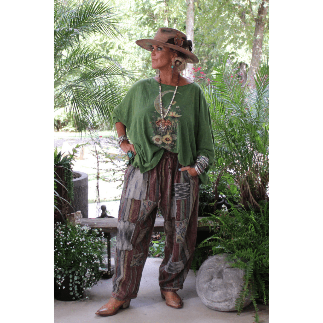 Stormy Evening Pants - Plum - ivyandlavyboutique Jaded Gypsy