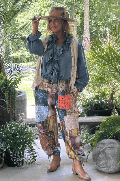 Stormy Night Pants in Plaid - ivyandlavyboutique Jaded Gypsy