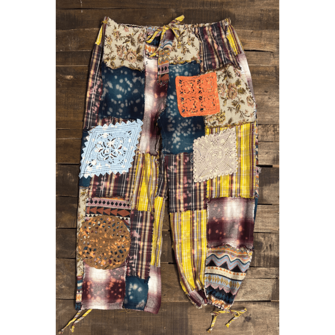 Stormy Night Pants in Plaid - ivyandlavyboutique Jaded Gypsy