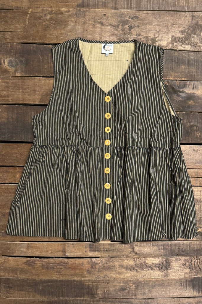 Straight And Narrow Top - ivyandlavyboutique Jaded Gypsy