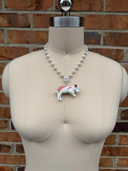 Strawberry Cow Necklace - ivyandlavyboutique Beths Addiction