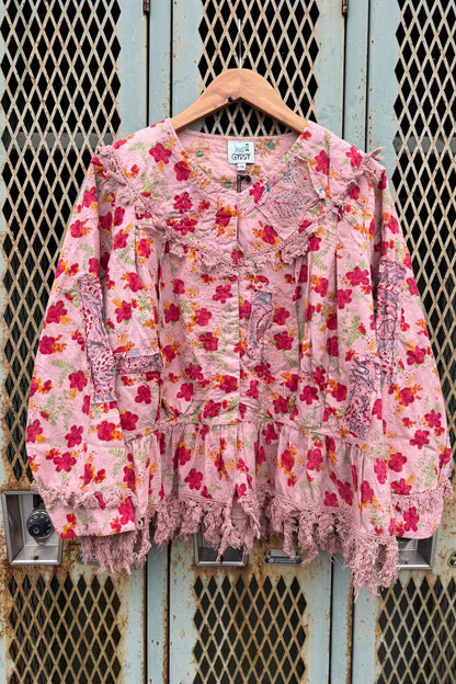 Strawberry Fields Jacket - ivyandlavyboutique Jaded Gypsy