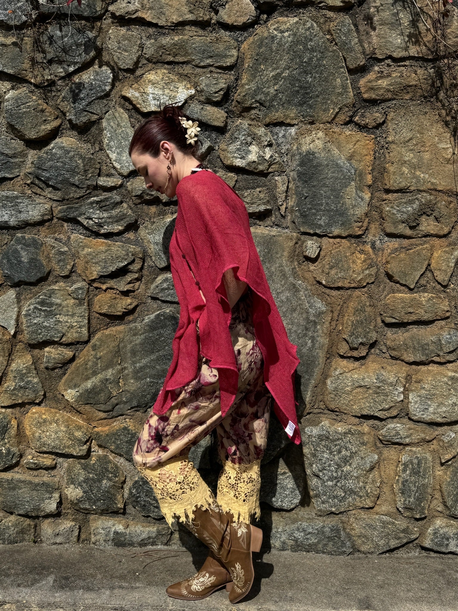 Summer Breeze Poncho Layering Top - ivyandlavyboutique Karma Highway