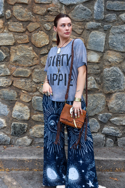 Sun And Moon Lounge Pant - ivyandlavyboutique I LOVE LINEN