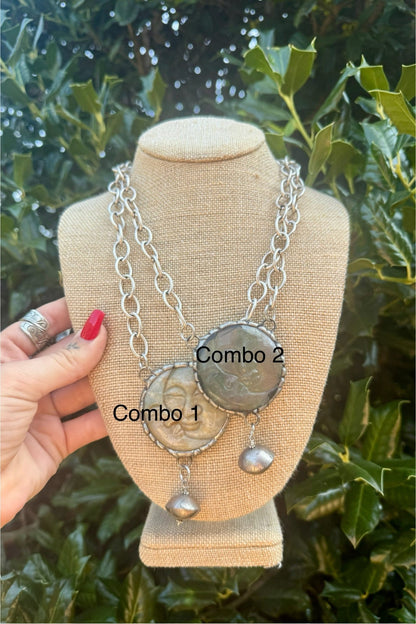 Sun & Moon United Necklace - ivyandlavyboutique ivyandlavyboutique