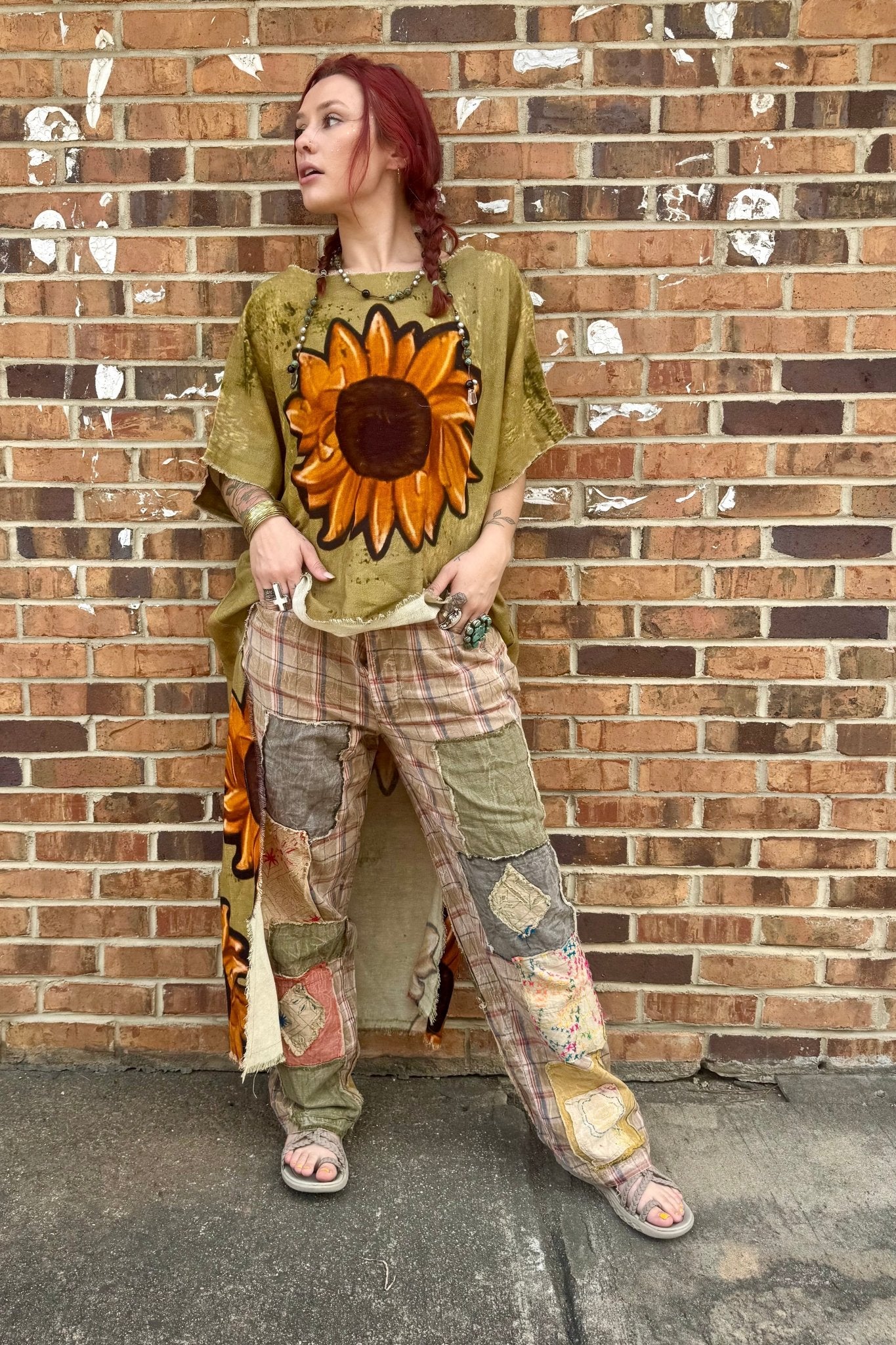 Sunflower High Lo - ivyandlavyboutique I LOVE LINEN