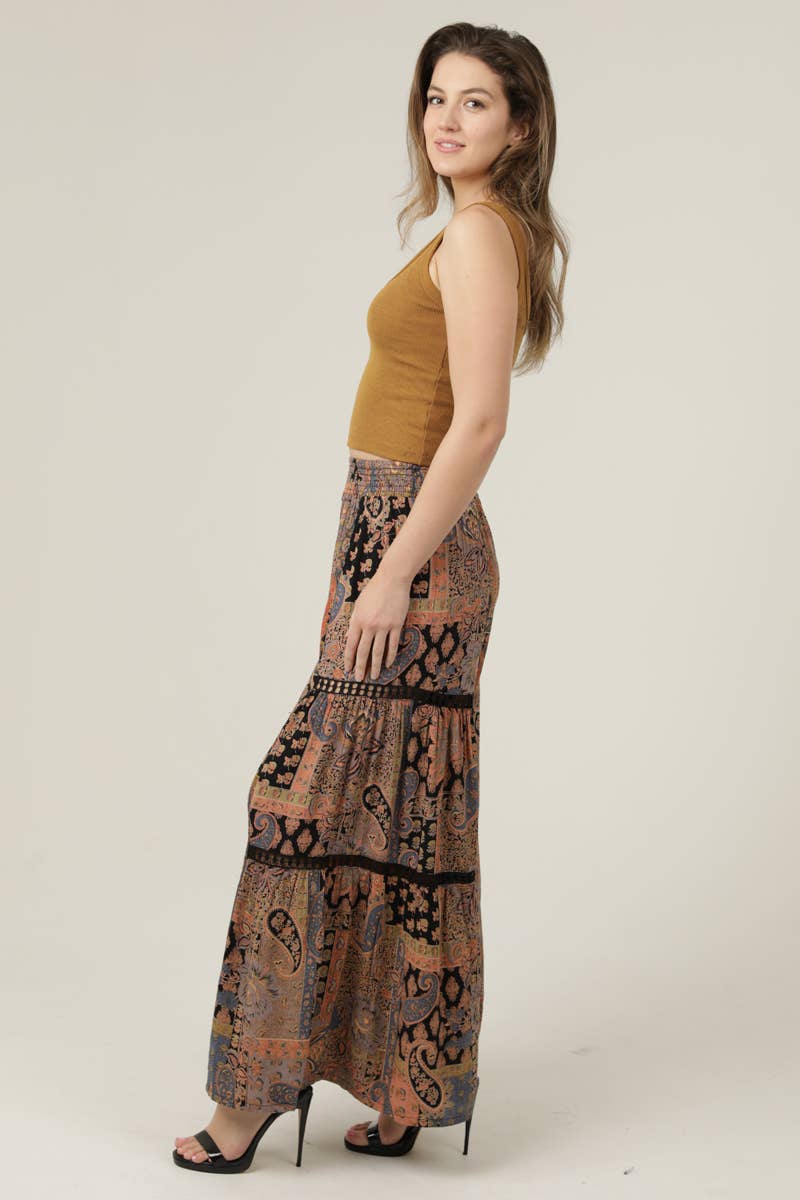 Sunset Flit Wide Leg Pant - ivyandlavyboutique ANGIE