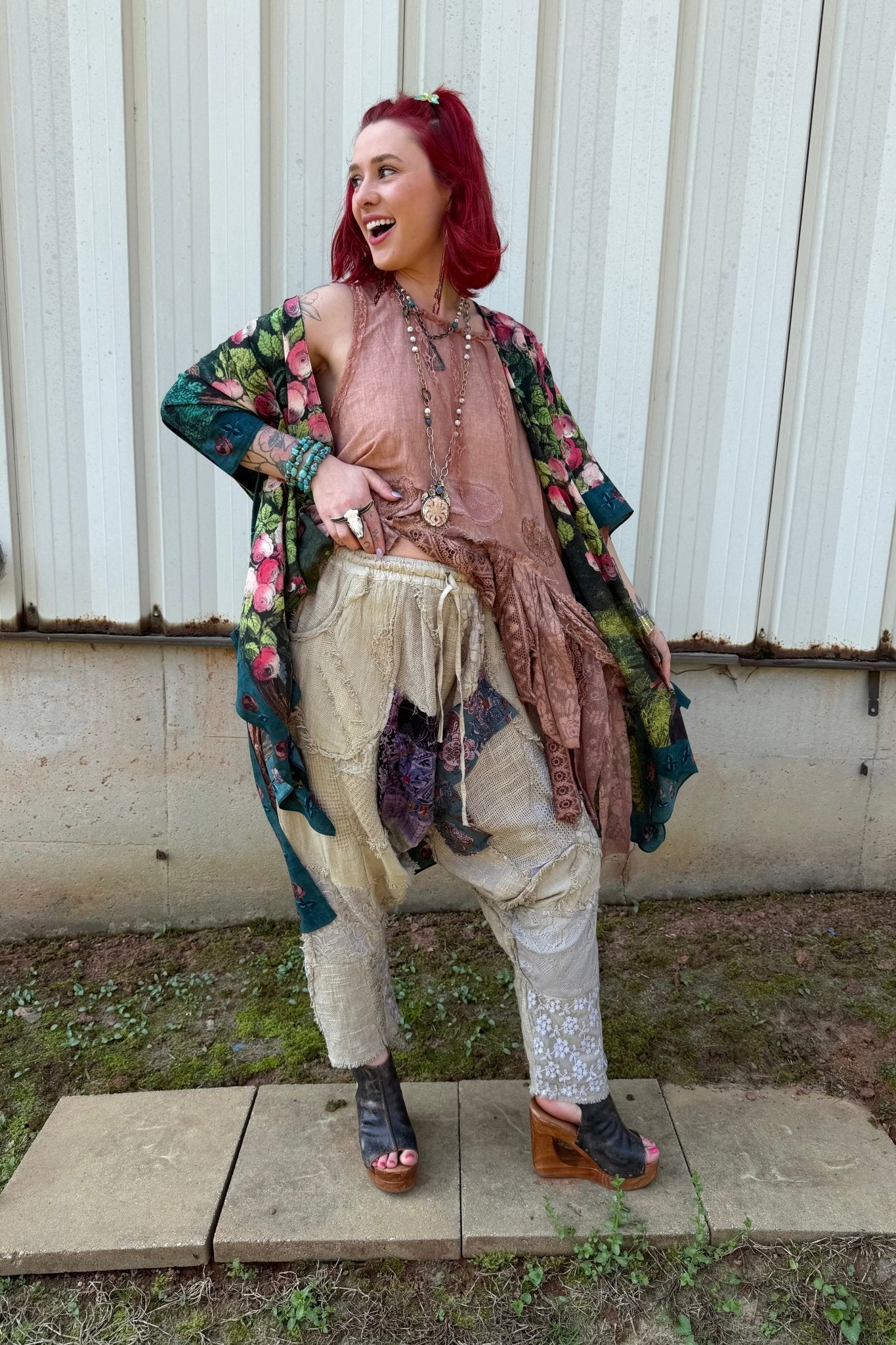Sunset Muse Pants in One Size - ivyandlavyboutique Jaded Gypsy