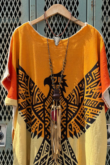 Sunset Warrior Full Tunic - ivyandlavyboutique LeParisPetit by I Love Linen