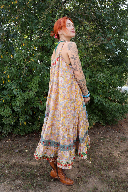 Sunwashed Bloom Dress - ivyandlavyboutique Jaded Gypsy