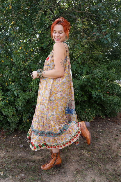 Sunwashed Bloom Dress - ivyandlavyboutique Jaded Gypsy