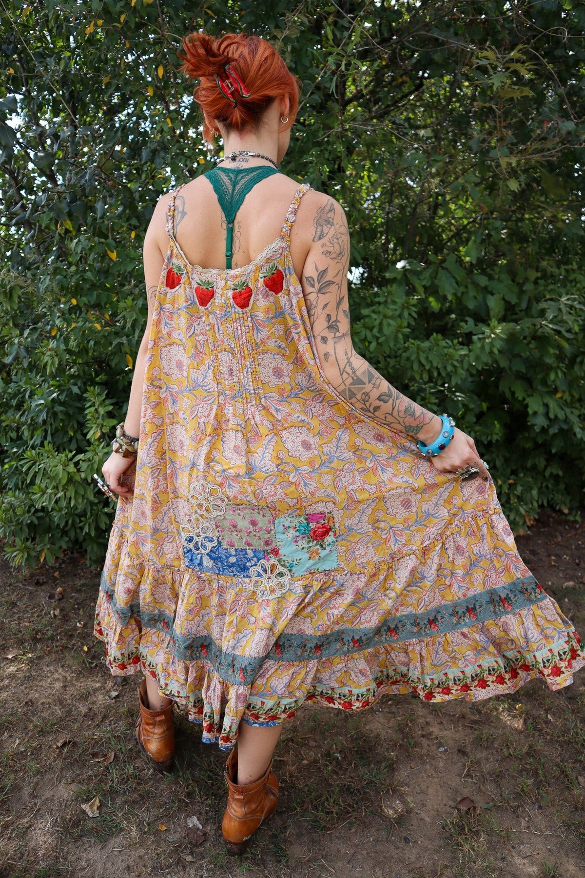 Sunwashed Bloom Dress - ivyandlavyboutique Jaded Gypsy