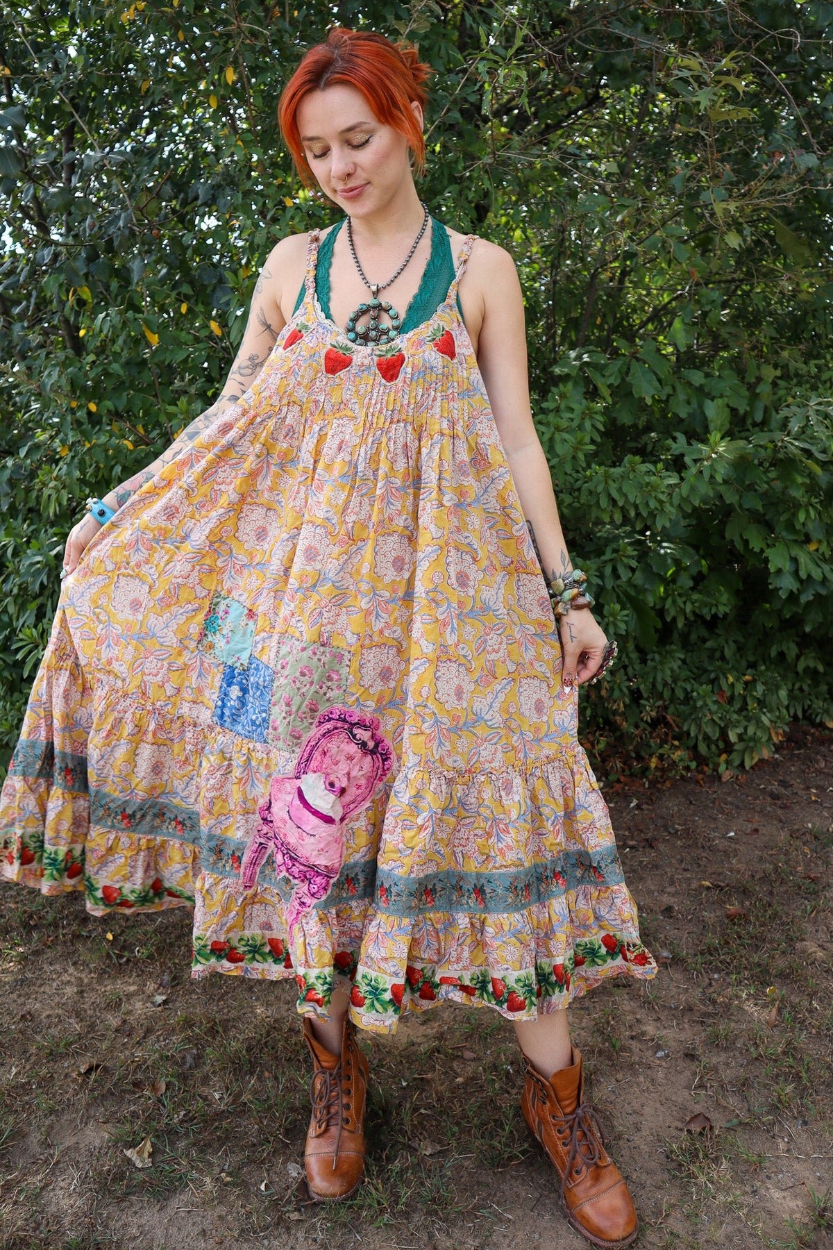Sunwashed Bloom Dress - ivyandlavyboutique Jaded Gypsy